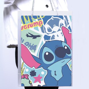 史迪仔创意精美礼品包装盒空盒可爱T恤玩具相册包装盒仪式感礼盒