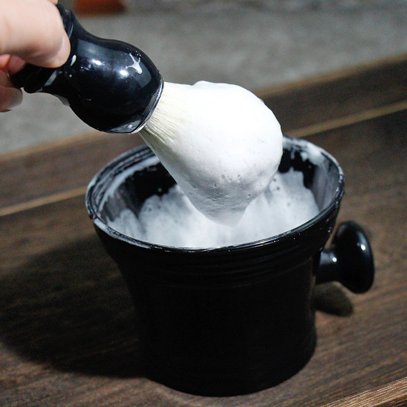 剃须皂胡须刷打泡碗理发店手动剃须刀泡沫小毛刷刮胡皂起泡碗套装,家庭/个人清洁工具,剃须刀,淘宝优惠券,粉丝福利购,淘宝优惠卷