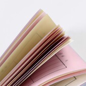 10本 强林536 54B三联送货单 不带金额 54K3联无碳复写单据