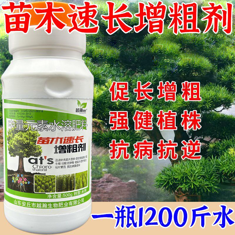 苗木速长增粗剂强力生根壮苗快速增长增大杨树桉树卉绿植生长素