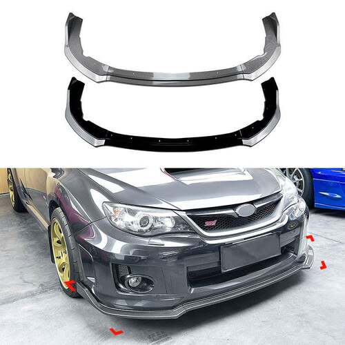 适用斯巴鲁翼豹STISubaruWRXSTI2011-2014前杠前铲前唇改装