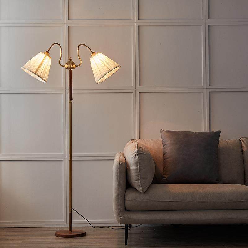Vintage中古双头北欧美式古典客厅落地灯铜复古怀旧沙发卧室阅读,农机/农具/农膜,其它农用工具,淘宝优惠券,粉丝福利购,淘宝优惠卷