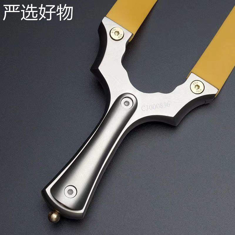 【全国包邮】精弹高准不锈钢一弹弹弓/飞镖/射击/射