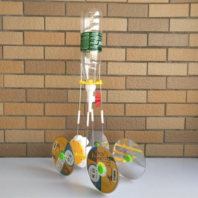 中小学生科技小制作创意 DI纯水动力小车 能量转换 科学实验竞赛