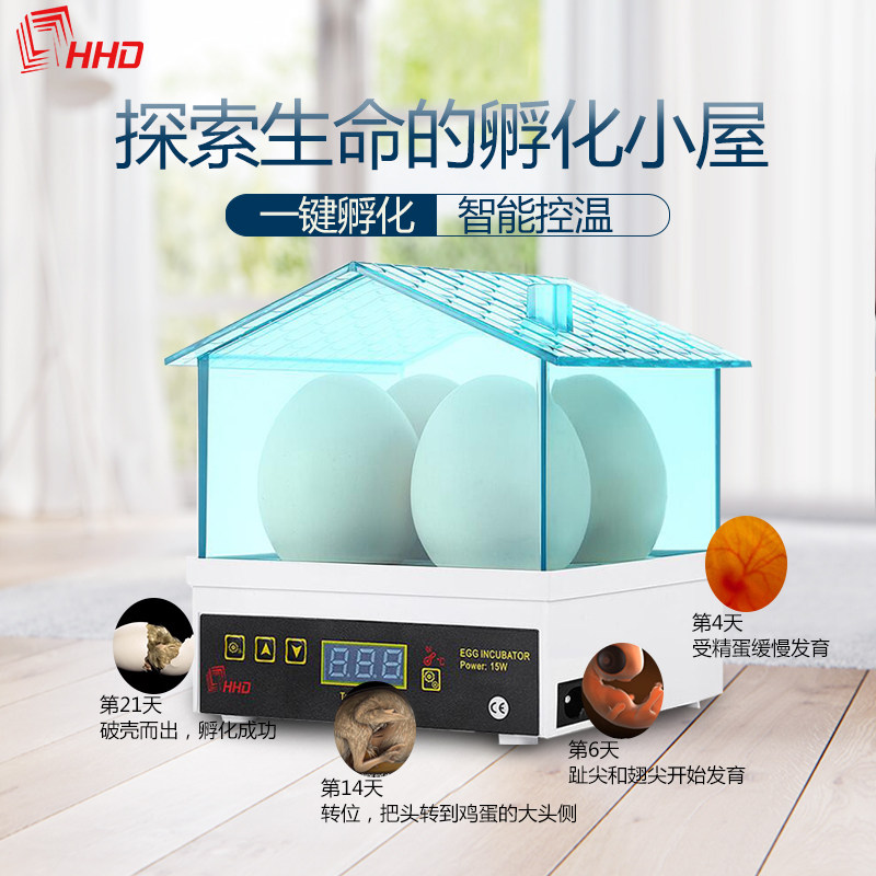 孵蛋器枚小鸡孵化孵蛋小型迷你孵化器自动控温孵化盒