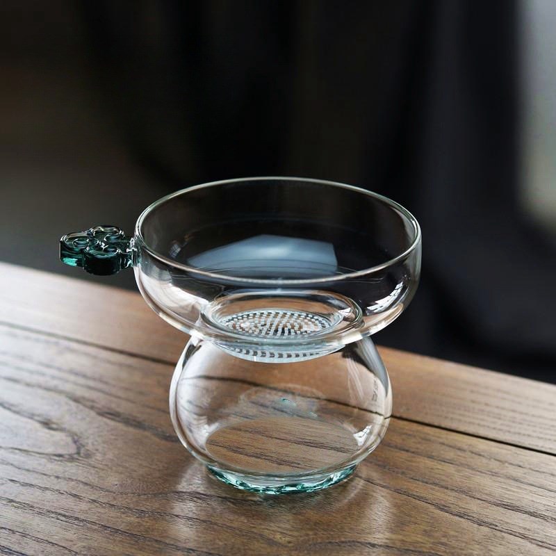 玻璃茶漏茶观山托架茶叶网激光打孔茶隔网茶道