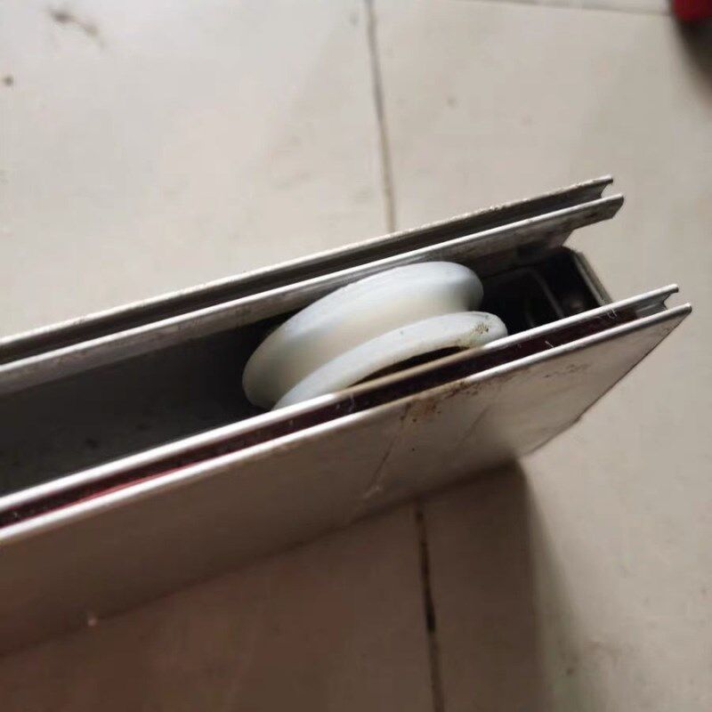 9铝合金门窗滑轮铝合金推拉门滑轮下轮滚轮轨道老式铁