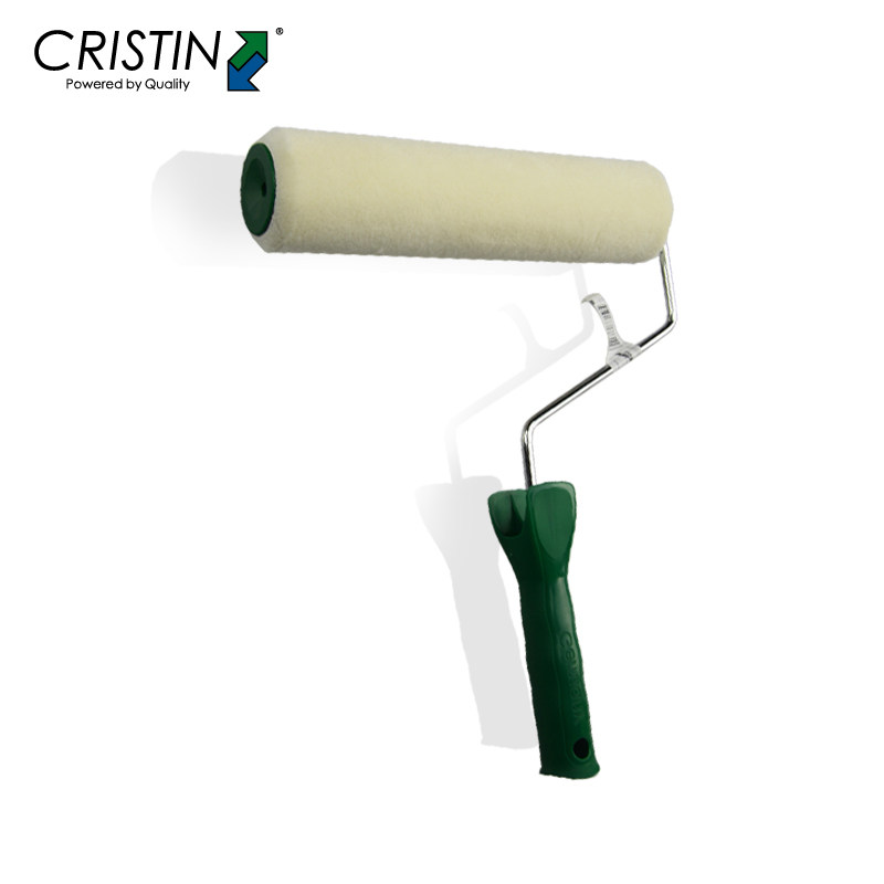 克里斯汀乳胶漆滚筒刷热熔耐溶剂羊毛滚刷辊滚轮刷墙工具涂料滚刷