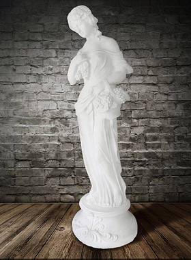 艺伯乐183cm秋神全身石膏像美术教具雕塑模型摆件