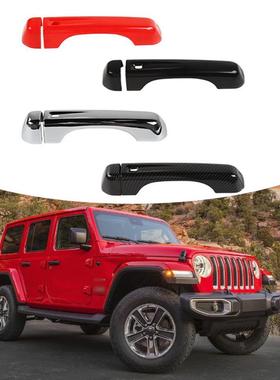 适用于18-23款吉普牧马人WranglerJL外饰侧门把手尾门装饰盖