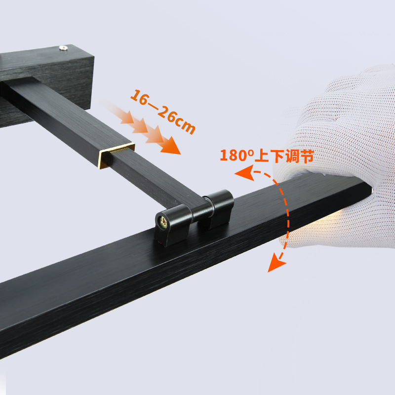 镜前灯led卫生间镜柜专用 可伸缩免打孔简约壁灯洗漱台浴室柜灯具