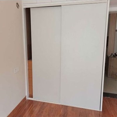 衣柜门推拉门定做移门简约现代环保实木门卧室衣柜滑动门移门定做