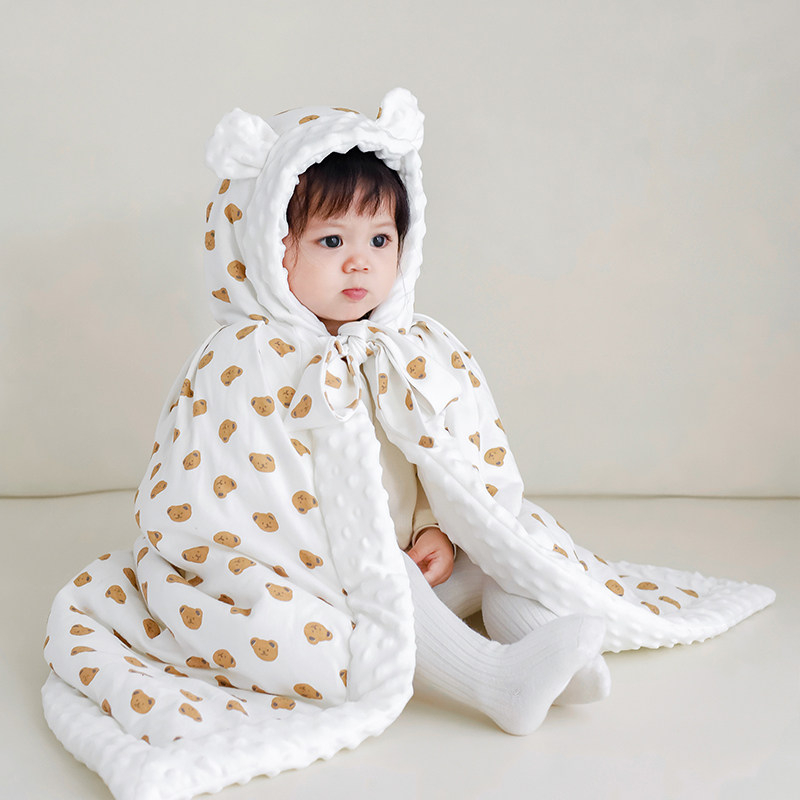 婴儿披风斗篷秋冬外出男女宝宝防风外套加厚挡风抱被儿童披肩冬季,童装/婴儿装/亲子装,披风/斗篷,淘宝优惠券,粉丝福利购,淘宝优惠卷