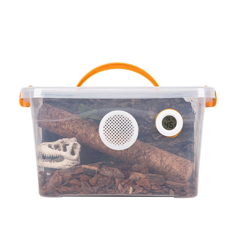 【五面透风】爬虫专业饲养箱守宫蜥蜴捷角R属饲养盒新手宠物套装