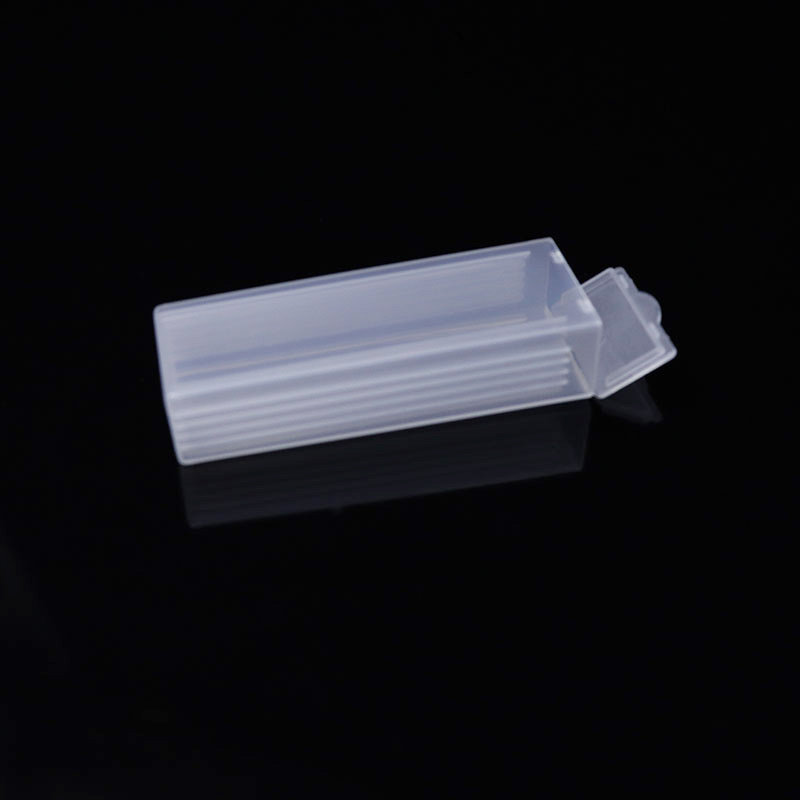5片装 载玻片盒 病理切片盒 邮寄盒塑料染色缸圆桶可立立式染色瓶