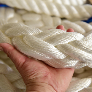 厂家生产高强度船用缆绳406080mm八股丙纶涤纶尼龙高分子辫子绳