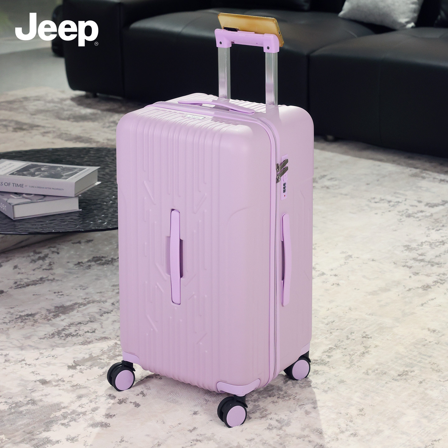 JEEP双层轻便深仓超大容量旅行箱