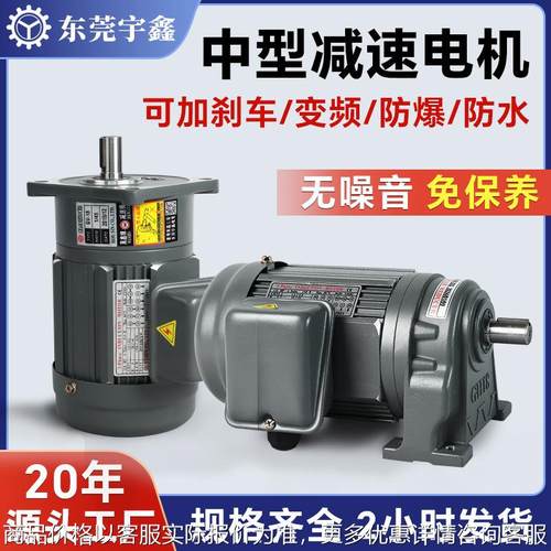 小金刚立式齿轮减速电机200W400W3700W卧式齿轮减速电机厂家
