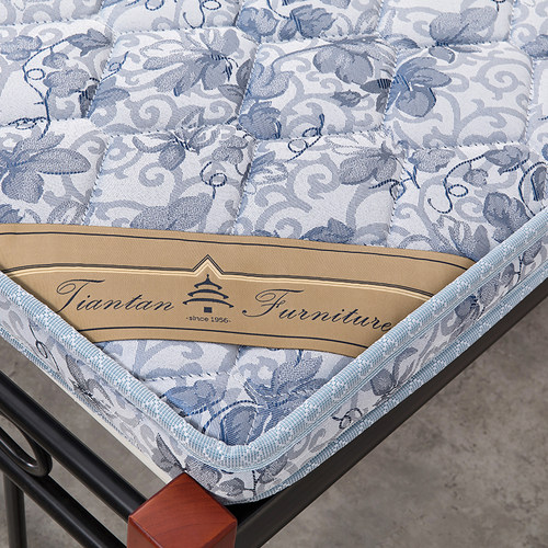 天坛家具天然椰棕床垫1.5m席梦思床垫1.8米环保偏硬棕垫薄经济型