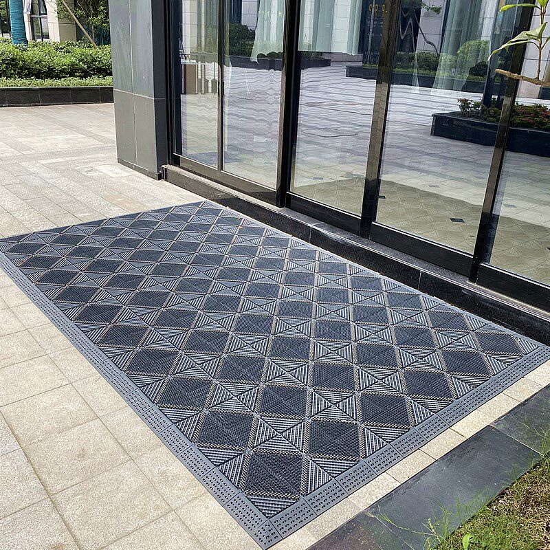三合一地垫酒店商场进门口除尘脚垫室外拼接防滑门垫商用迎宾地毯