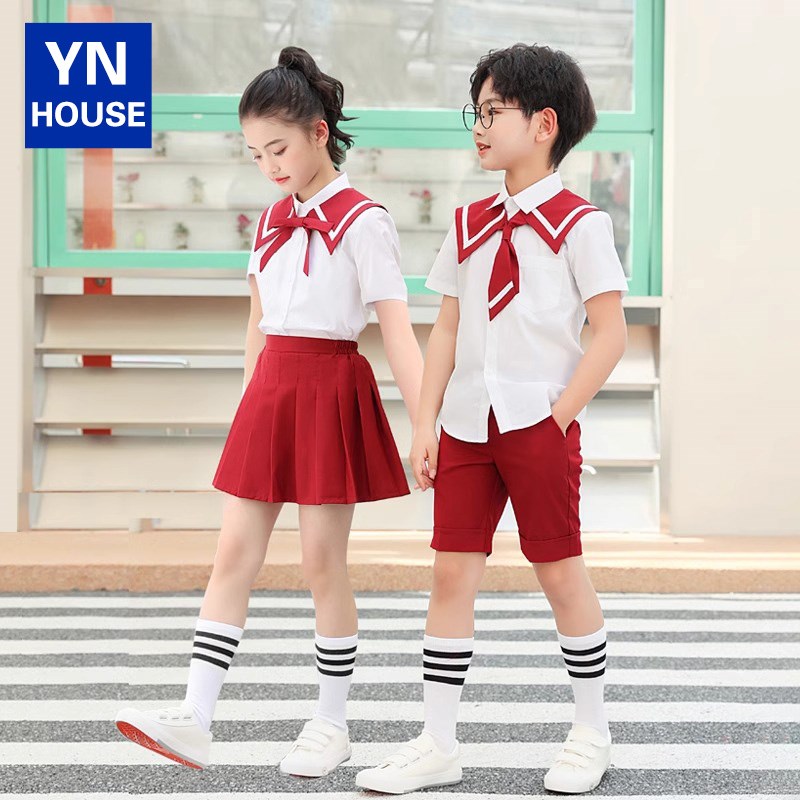 六一儿童节演出服装男童女童大合唱幼儿园园服毕业照套装表演校服