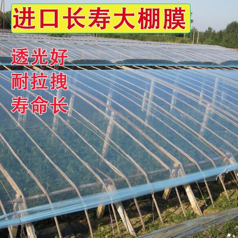 大棚膜长寿流滴1米-20米无滴整卷塑料薄膜纸蓝色无滴蔬菜农资农膜