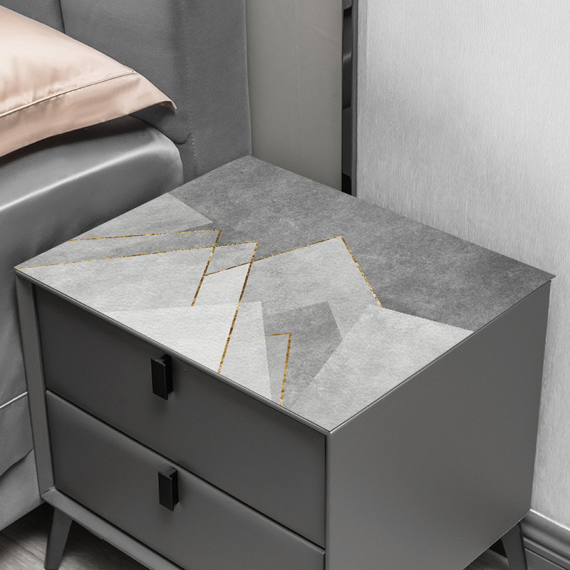 床头柜盖布轻奢风床边柜皮革桌布保护垫防水防滑垫岩板餐桌保护垫,居家布艺,桌布,淘宝优惠券,粉丝福利购,淘宝优惠卷