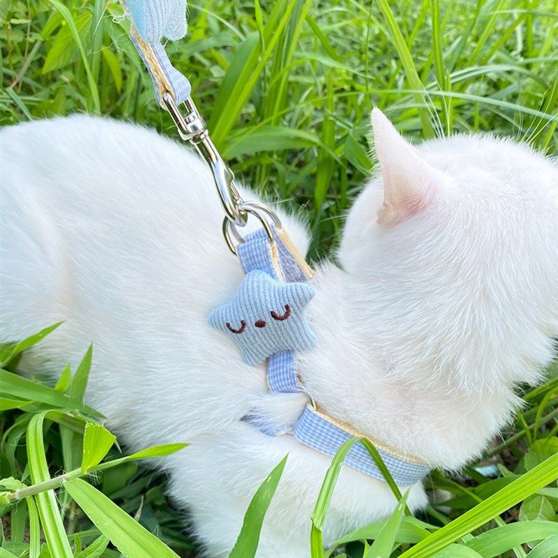 猫咪牵引绳工字胸抱婴袋防挣脱外出遛猫绳溜猫链子宠物小狗狗可调,宠物/宠物食品及用品,猫牵引绳,淘宝优惠券,粉丝福利购,淘宝优惠卷