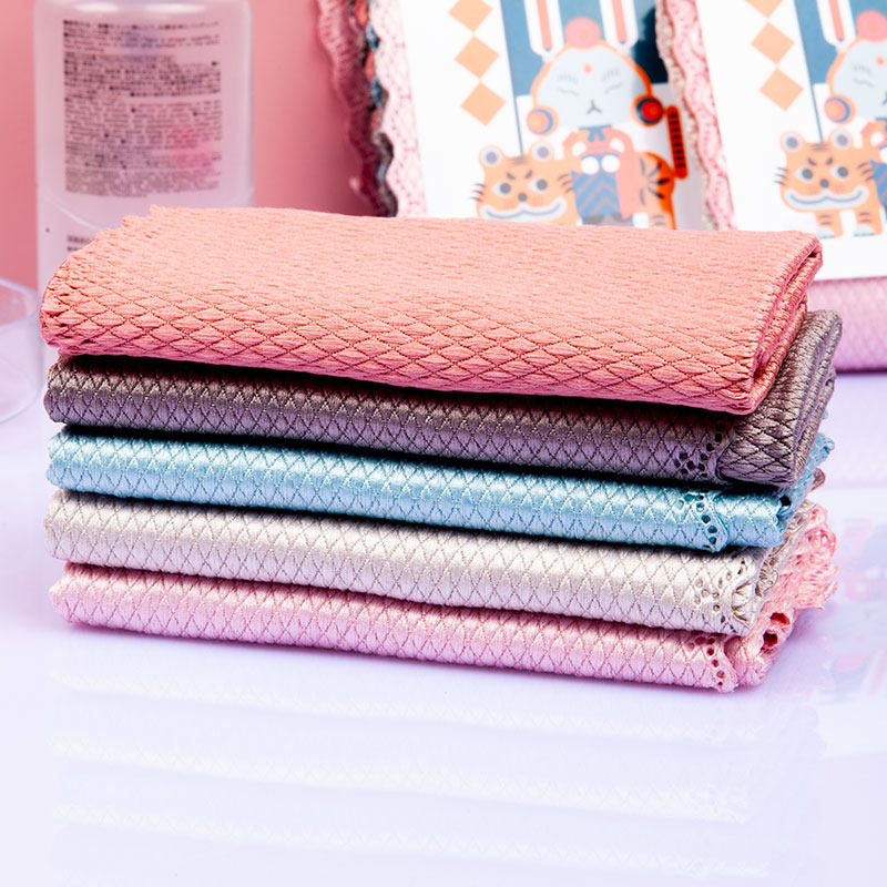 擦玻璃镜子专用无水印鱼鳞抹布家务清洁布不掉毛吸水毛巾不留痕迹,家庭/个人清洁工具,抹布,淘宝优惠券,粉丝福利购,淘宝优惠卷