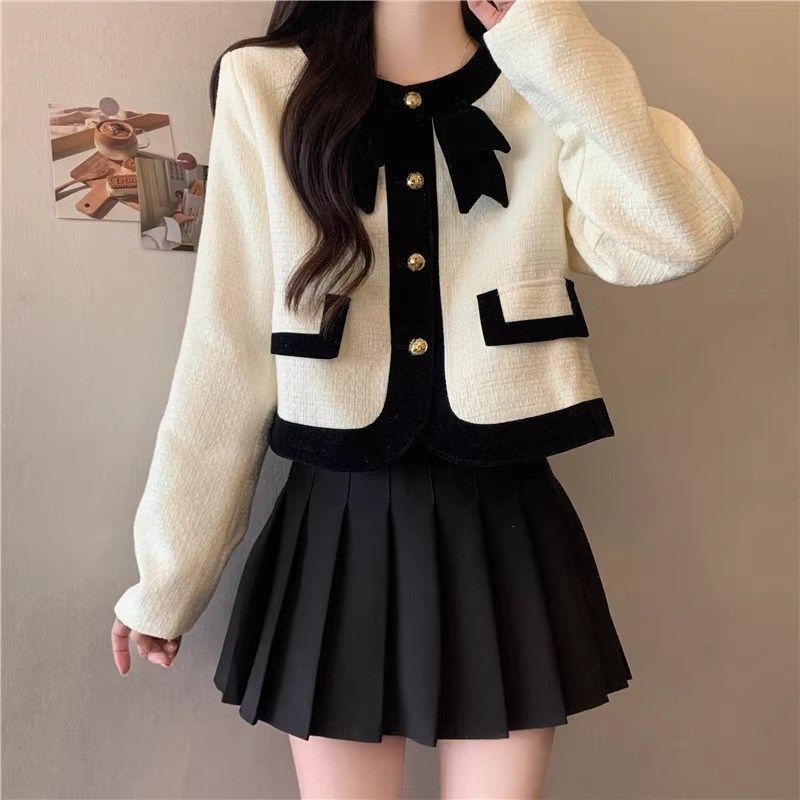 百褶裙女半身裙高腰a字显瘦春夏秋遮肚大码西装面料学院风短裙裤