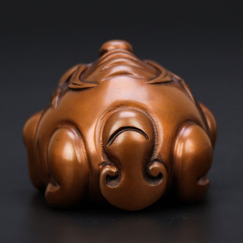 匠泽铜魂 紫铜貔貅瑞兽镇纸装饰家居客厅办公室工艺品把玩小摆件