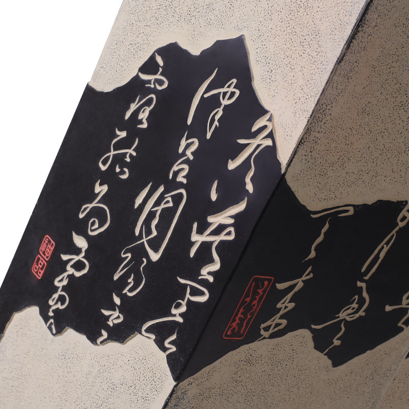 新中式展示柱   客厅玄关盆栽水景摆设落地摆件底座仿古装饰柱子,家居饰品,装饰摆件,淘宝优惠券,粉丝福利购,淘宝优惠卷