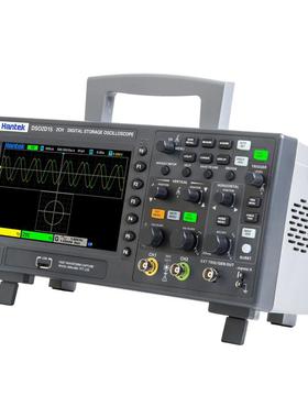 汉泰数字存储示波器DSO2C10/2D10 台式双通道100M带宽信号发生器