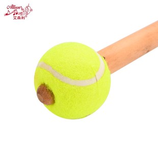 大鼓锤7CM网球实木手柄鼓号队大鼓棒大鼓槌大鼓锤大鼓鼓棒手感顺