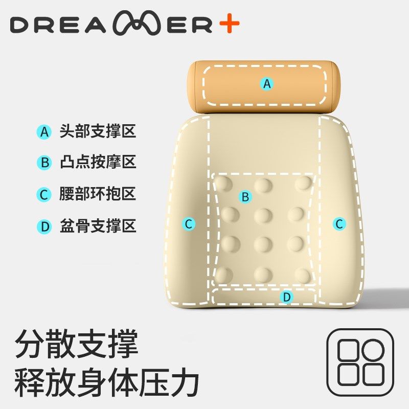 知梦人床头靠垫靠枕看书护颈椎护腰床靠背沙发半躺神器床上靠背枕,居家布艺,床头靠垫,淘宝优惠券,粉丝福利购,淘宝优惠卷