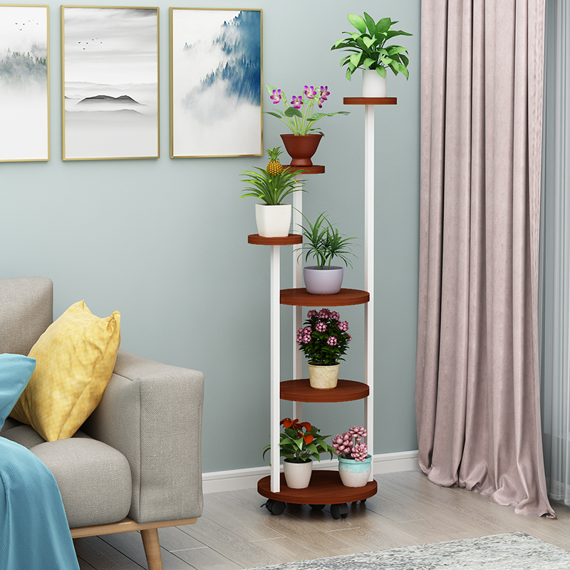 花架子客厅花架室内落地式多层花盆花架绿萝吊篮阳台花架