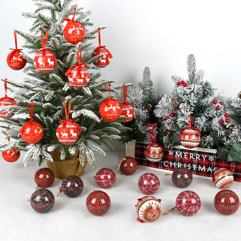 圣诞装饰品75MM纸包球圣诞节记忆球圣诞树场景布置吊饰挂件12个装,节庆用品/礼品,圣诞装饰品,淘宝优惠券,粉丝福利购,淘宝优惠卷