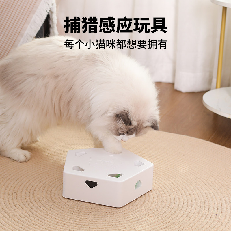 猫玩具自嗨解闷充电自动逗猫球宠物用品智能感应猫咪模拟捕猎逗猫,宠物/宠物食品及用品,逗猫棒,淘宝优惠券,粉丝福利购,淘宝优惠卷