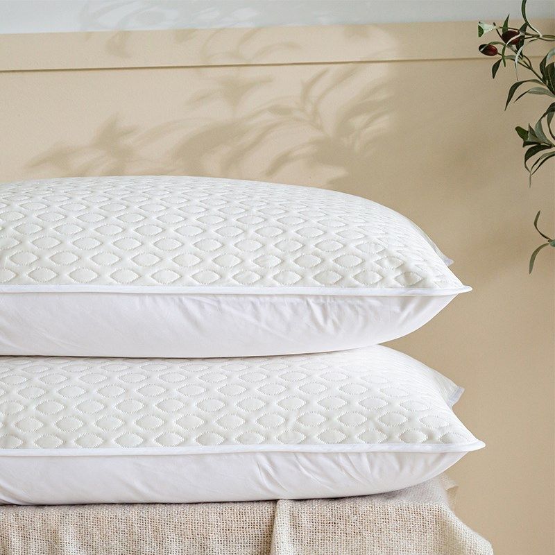 夏季凉爽枕头套防口水头油夏天冰凉感枕芯内胆套成人单人枕巾外套