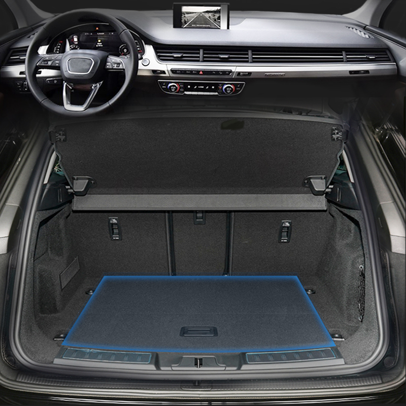 适用于起亚K2/福瑞迪备胎盖板后备箱隔板地毯垫行李箱承重板硬板