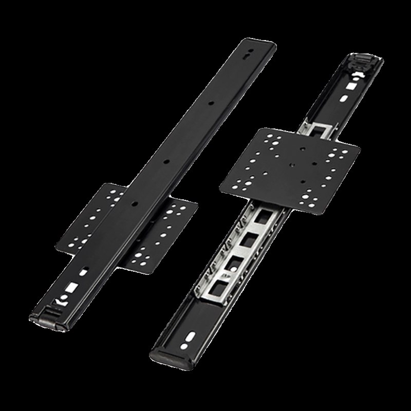 整体橱柜烤箱口袋门滑轨空调柜上翻摺叠隐藏门滑轨顶装导轨侧插回