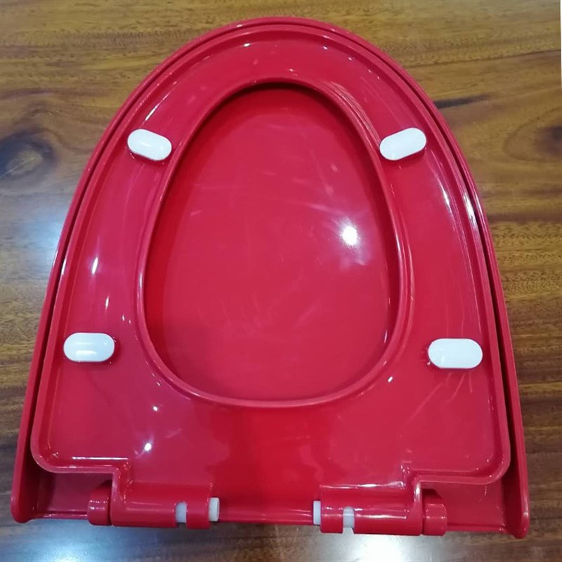 塑料PP彩色通用款n马桶盖家用坐便器盖板快拆上装加厚马桶盖