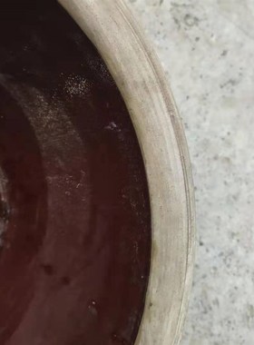 民俗怀旧老物件陶瓷盆老面u盆老咸菜缸米缸储物缸老货旧货装饰摆