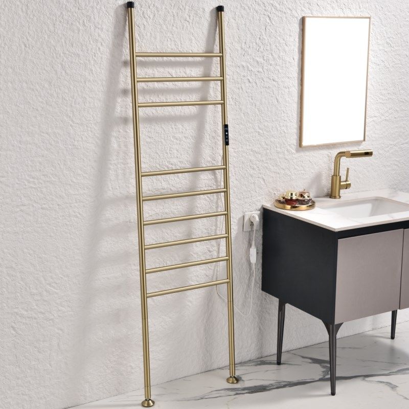 枪灰色落地免打孔电热毛巾架浴室智能数显移动加热立式浴巾烘干架,家装主材,智能毛巾架/浴巾架,淘宝优惠券,粉丝福利购,淘宝优惠卷