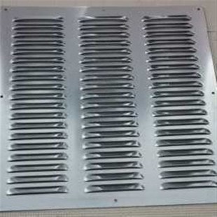 不锈钢外墙防雨风罩排q通风口冲孔透气散热检修查口百叶窗格栅盖