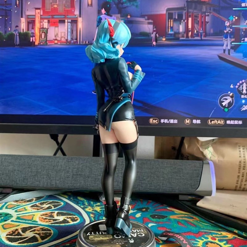 蔚蓝档案  国产动漫二次元手办天雨亚子手办可爱机箱桌面摆件模型