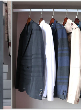 全屋定制衣柜展厅衣服陈列道具样板房衣帽间西装挂件软装饰品