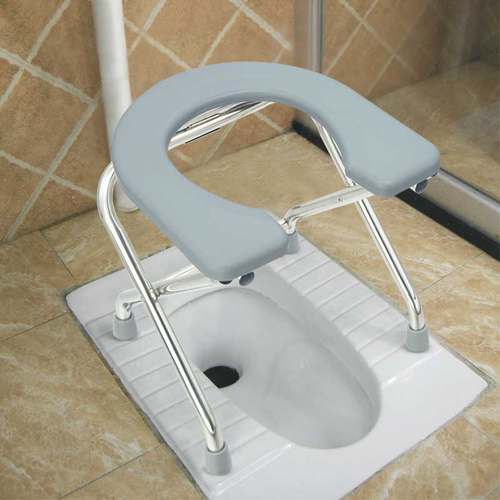 折叠坐便器椅孕妇老人厕所凳子座便椅家用蹲厕改坐厕移动马桶防滑