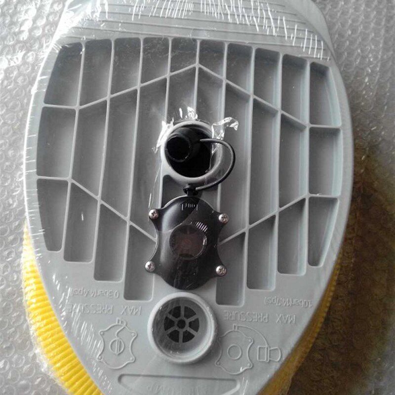 橡皮艇冲锋舟钓鱼船折叠游艇打气筒高K压脚踏充气泵船用配件