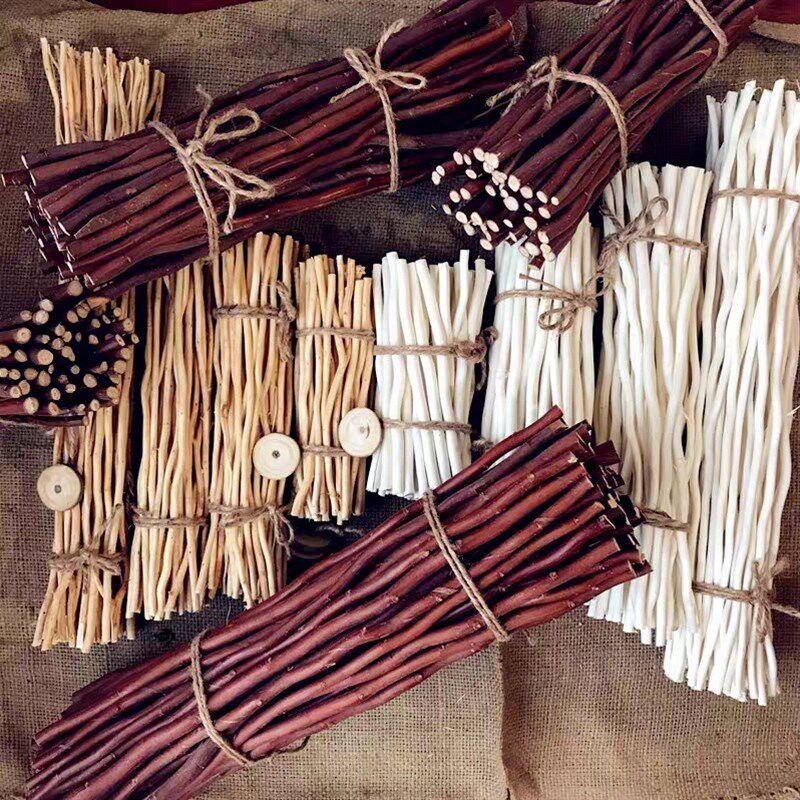 原木干树枝幼儿园DIY手工材料拍摄小道具儿童T木工装饰环创模型